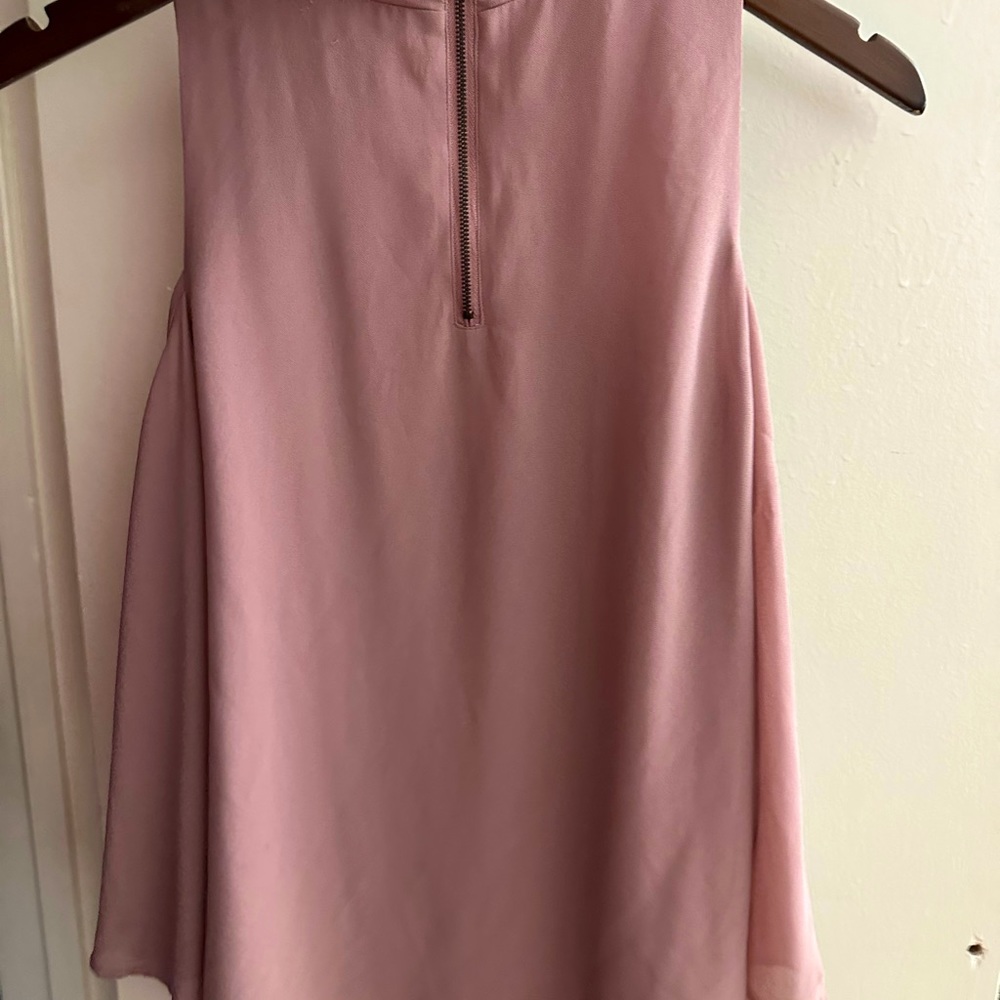 3 for $20 ⚠️  Baked Zebra Purple  turtle neck Blouse - Picture 3 of 3